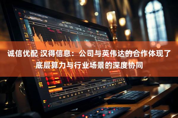 诚信优配 汉得信息：公司与英伟达的合作体现了底层算力与行业场景的深度协同